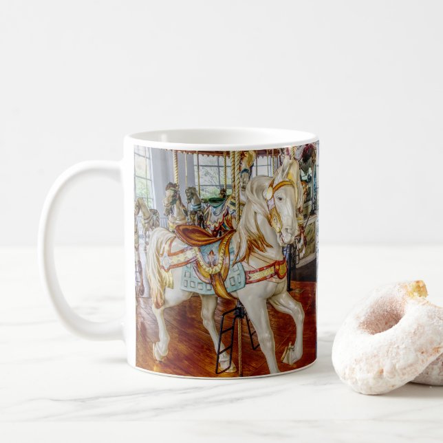 The carousel Horse Coffee Mug (With Donut)