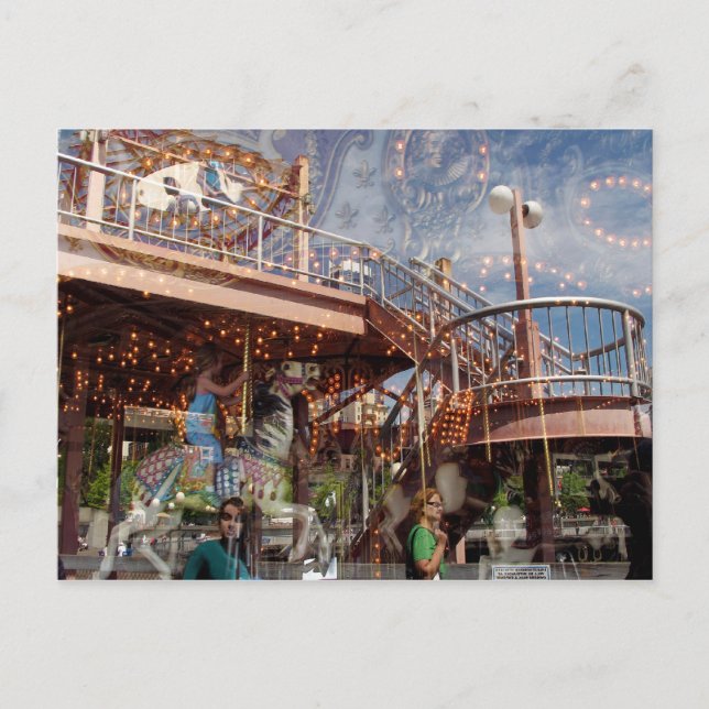 The Carousel Postcard (Front)