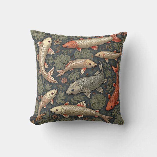 The carp is a symbol of good fortune Pillows (Front)