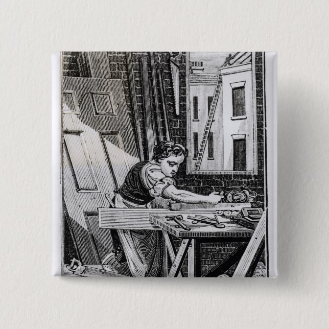 The Carpenter Button (Front)