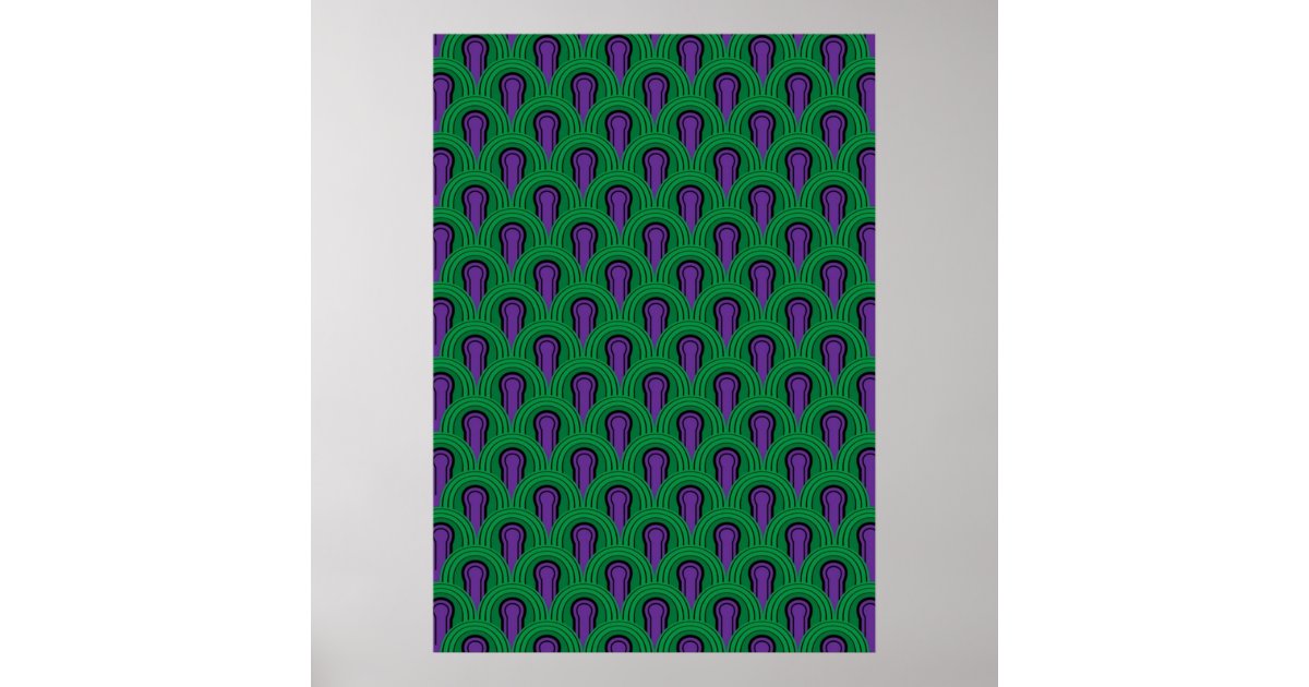 The carpet from room 237 from The Shining Poster | Zazzle