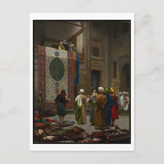The Carpet Merchant, c.1887 (oil on canvas) Postcard (Front)