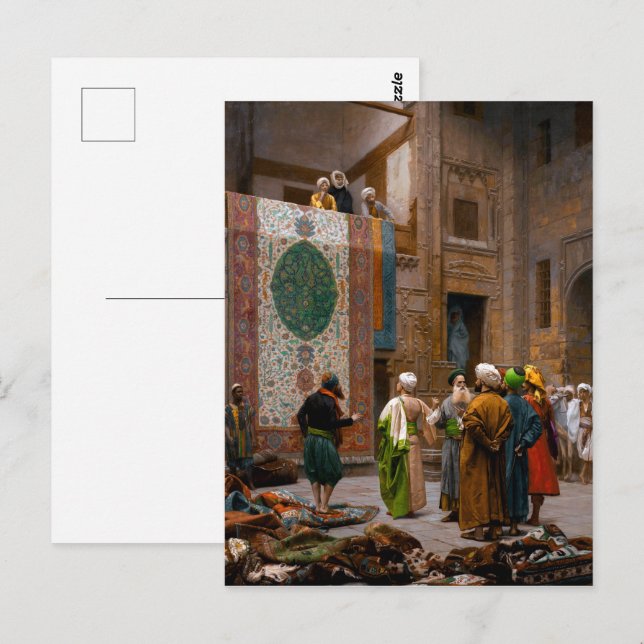 The Carpet Merchant | Jean-Léon Gérôme | Postcard (Front/Back)