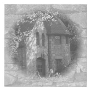The Carriage House Faux Canvas Print
