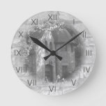 &quot;The Carriage House&quot; Round Clock