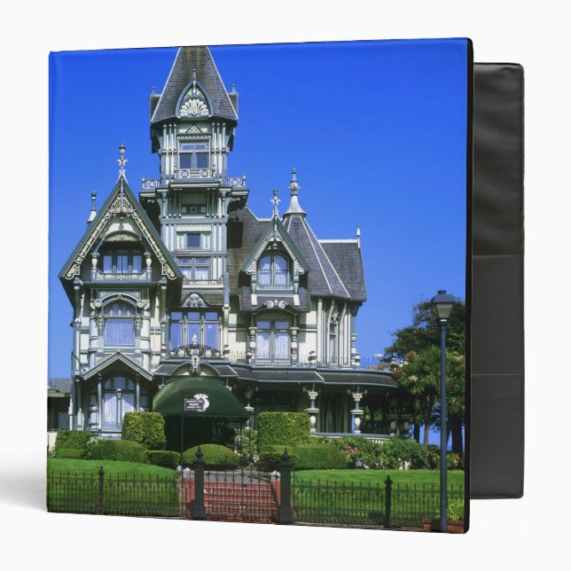 The Carson Mansion in Eureka, California Binder (Front/Inside)
