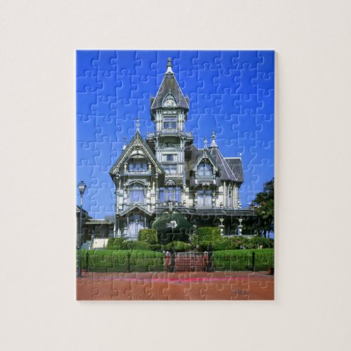 The Carson Mansion in Eureka California Jigsaw Puzzle