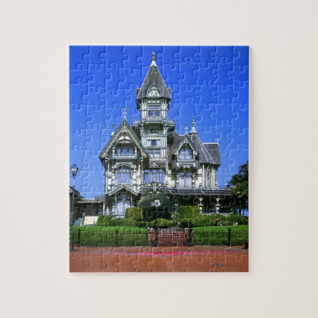 The Carson Mansion in Eureka, California Jigsaw Puzzle (Vertical)