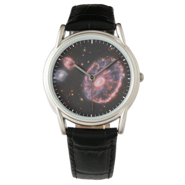 The Cartwheel Galaxy And Its Companion Galaxies. Watch (Front)