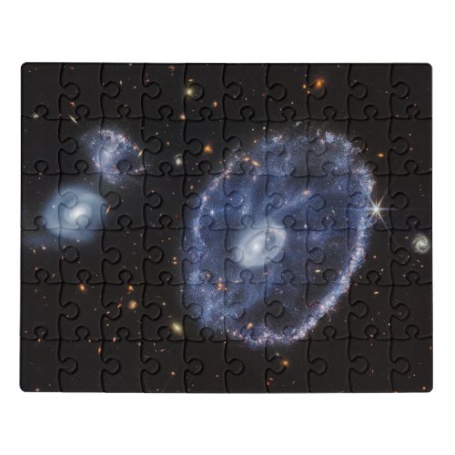 The Cartwheel Galaxy  NIRCam  JWST Jigsaw Puzzle