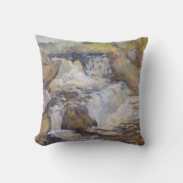 The Cascade Throw Pillow (Front)