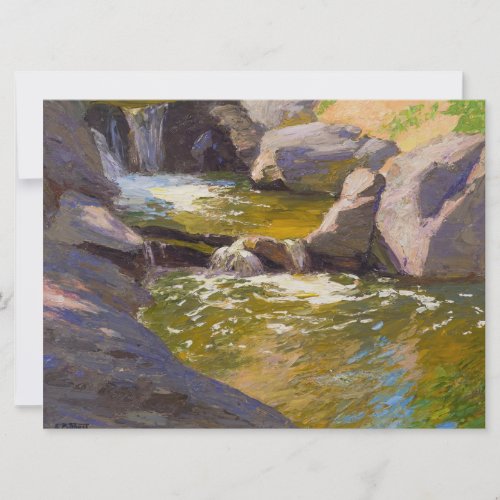 The Cascading Waterfall Card