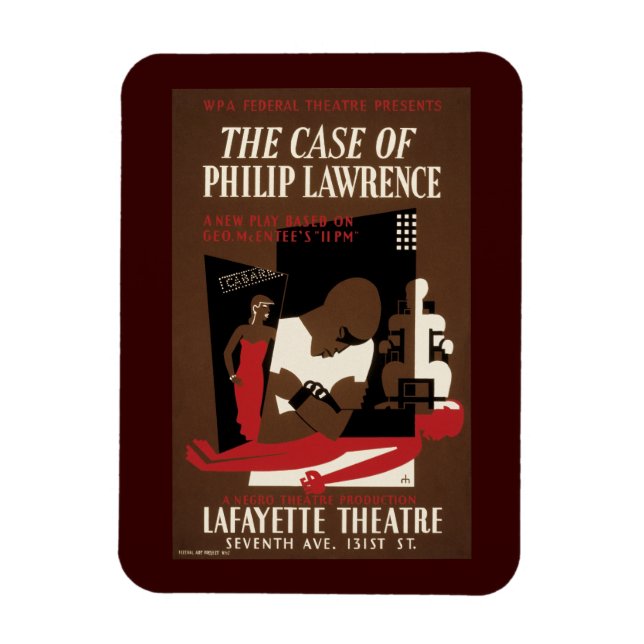 The Case of Philip Lawrence Magnet (Vertical)