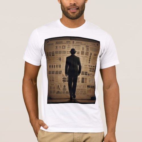 The Case of Shadows A Detectives Quest T_Shirt