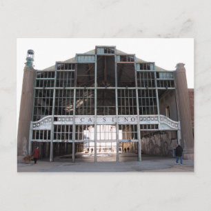 The Casino Building, Asbury Park NJ Postcard