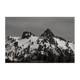 The Castle and Pinnacle Acrylic Print