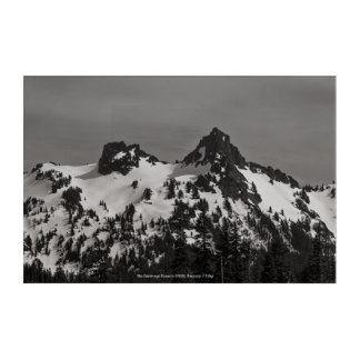 The Castle and Pinnacle Acrylic Print