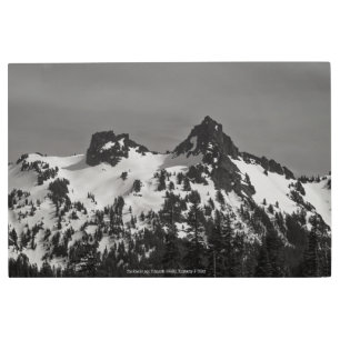 The Castle and Pinnacle Metal Print