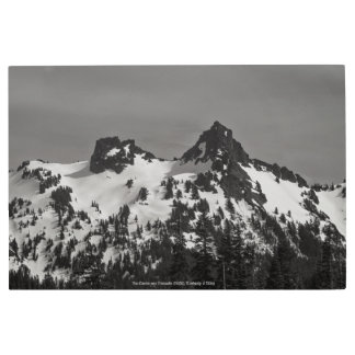 The Castle and Pinnacle Metal Print