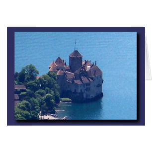 The Castle of Chillon from above! Cards
