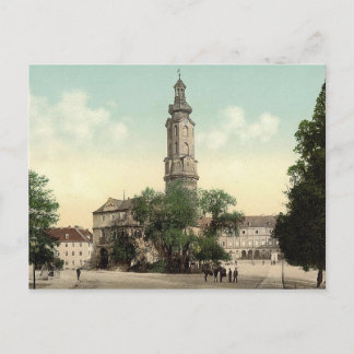 The castle, Weimar, Thuringia, Germany Postcard