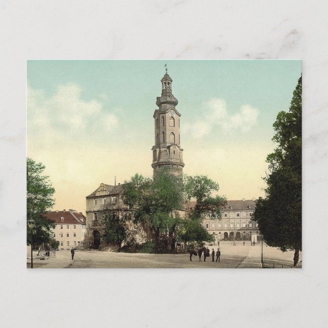 The castle, Weimar, Thuringia, Germany Postcard (Front)