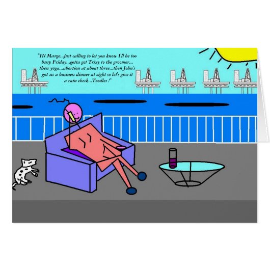 The Casual Abortion Cards (Front Horizontal)
