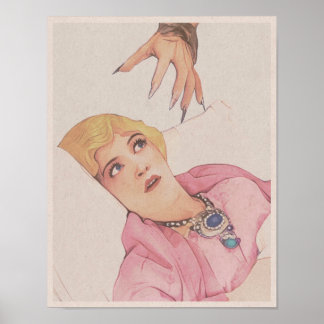The Cat and the Canary (1927) - Annabelle's Fright Poster