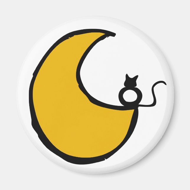 The Cat and the Moon Magnet (Front)