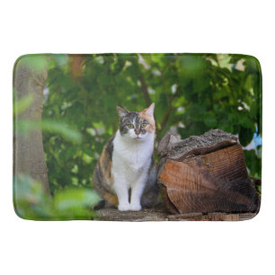 The Cat     Bath Mat
