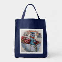 The Cat Chauffeur Tote Bag
