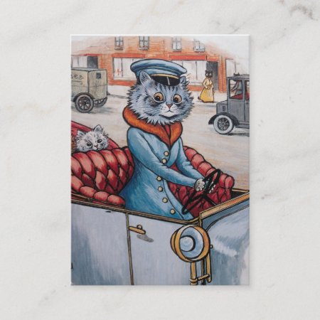 The Cat Chauffeur - Two Sided Business Card