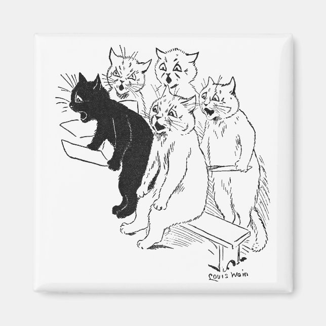 The Cat Chorus Magnet (Front)