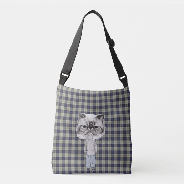 The cat crossbody bag (Front)