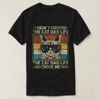The Cat Dad Life Father's Day Cat Daddy Kitten