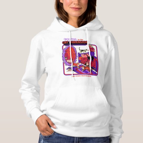 The Cat_Dimension_Portal_Nightmare for Cats Lover Hoodie