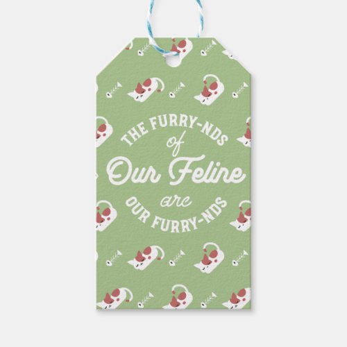 The Cat Friends Cute Pun Gift Tags