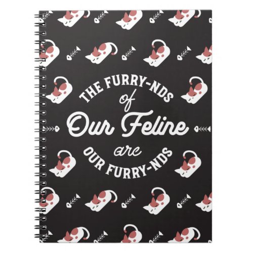 The Cat Friends Cute Pun Notebook