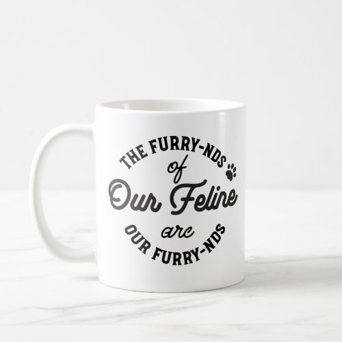  The Cat Friends Cute Pun Typography Mug