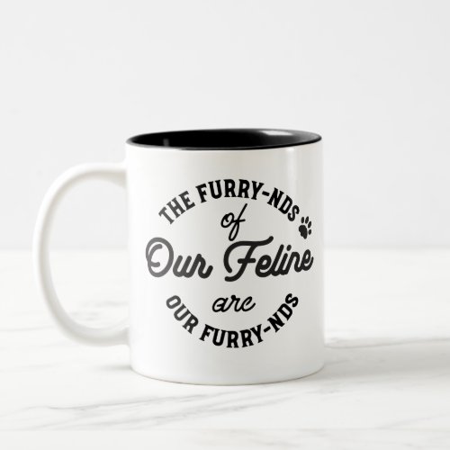  The Cat Friends Cute Pun Typography Mug
