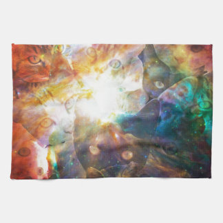 The Cat Galaxy Towel