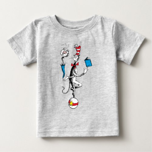 The Cat in the Hat Balancing Act Baby T_Shirt