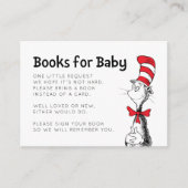 The Cat in the Hat | Books for Baby Insert Card (Front)