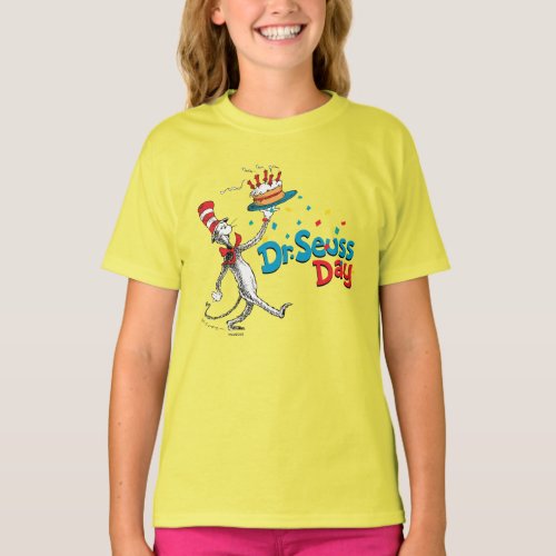 The Cat in the Hat  Dr Seuss Day T_Shirt