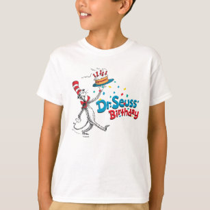The Cat in the Hat   Dr. Seuss's Birthday T-Shirt