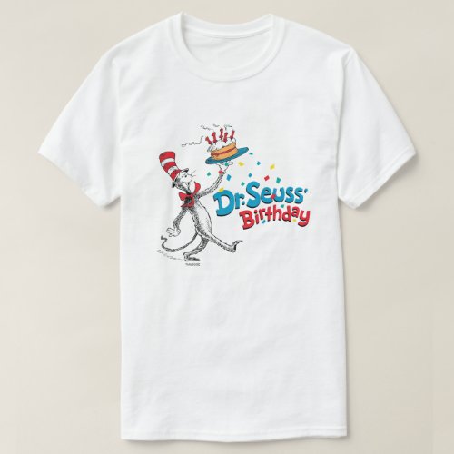 The Cat in the Hat  Dr Seusss Birthday T_Shirt