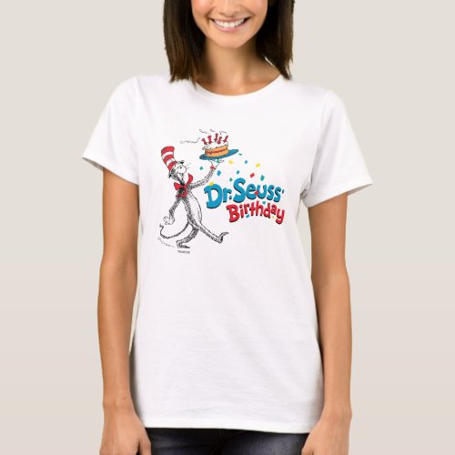 The Cat in the Hat  Dr Seusss Birthday T_Shirt