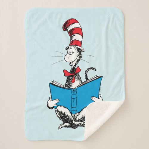 The Cat in the Hat _ Reading Sherpa Blanket