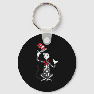 The Cat In The Hat Skeleton Hat’s Off Halloween Pr Keychain
