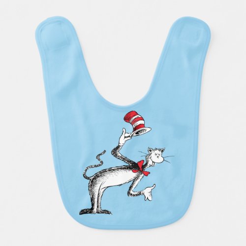 The Cat in the Hat Takes A Bow Baby Bib